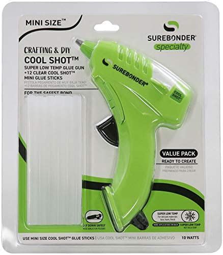 Amazon Hot Glue Gun Surebonder Mini Size W High Temperature Glue Gun Kit With Glue