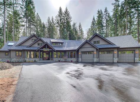 Homes With A Lot Of Garage Parking The House Designers