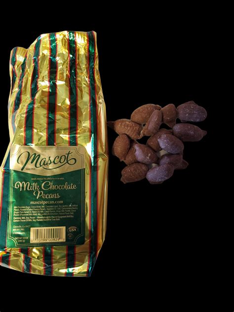 Mascot Milk Chocolate Pecans 12oz bag | stewartsnacks