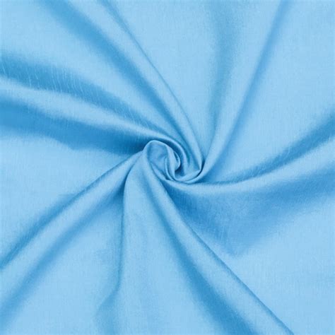 Aqua Blue Silk Fabric