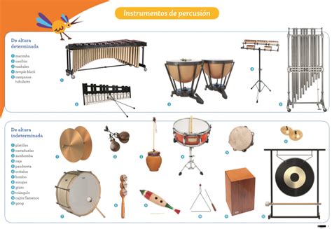 Música en el aula LOS INSTRUMENTOS DE PERCUSIÓN