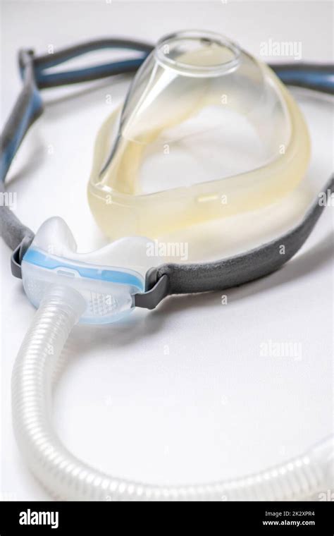 CPAP mask as full face mask or nose mask against obstructive sleep ...