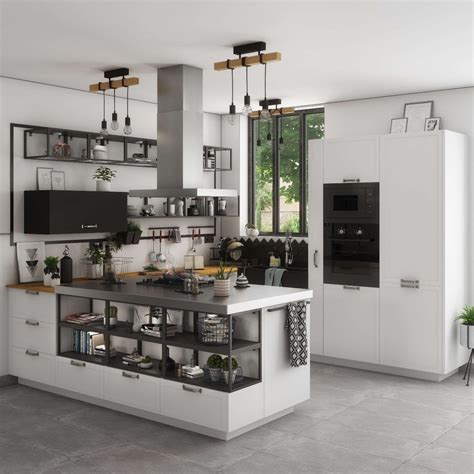 Кухня ньюпорт белый в интерьере (48 фото) - красивые картинки и HD фото