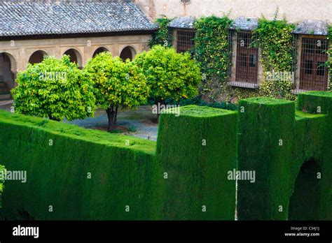 Alhambra spain gardens hi-res stock photography and images - Alamy