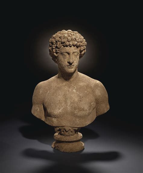 A ROMAN MARBLE PORTRAIT BUST OF A MAN, ANTONINE PERIOD, CIRCA MID 2ND CENTURY A.D. | Christie’s