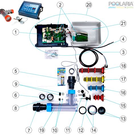 Recambios Clorador Salino Astral Sel Astralpool Poolaria