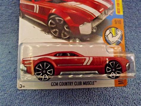 Hot Wheels Muscle Mania Ccm Country Club Muscle Orange W