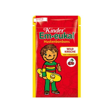 Kinder Em Eukal Hustenbonbons WILD KIRSCHE 75 G Gogas Stores