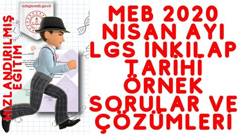 Meb N San Lgs Nkilap Tar H Rnek Sorular Ve Z Mler Nisan