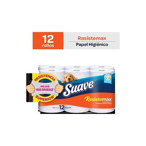 Suave Papel Higiénico Resistemax Doble Hoja Desde S 11 00