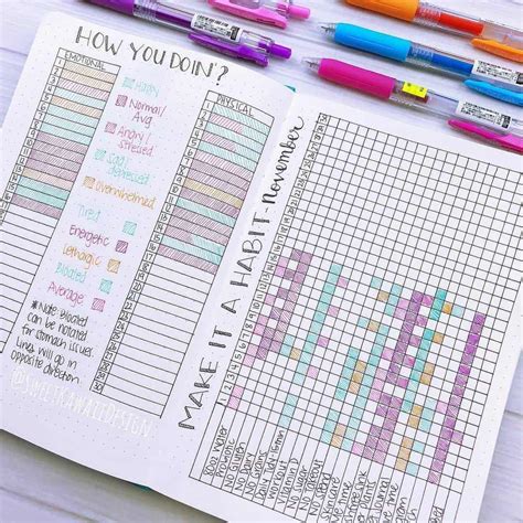 60 Monthly Mood Tracker Bullet Journal Ideas Track Your Emotions Each