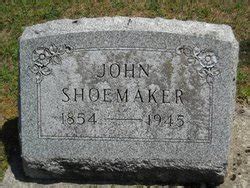 John Shoemaker M Morial Find A Grave