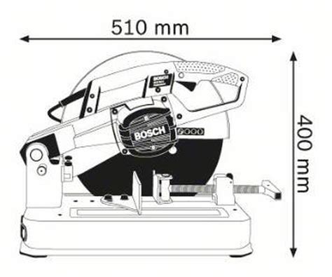 Snijmachine voor metaal GCO 20-14Professional Bosch — Brycus