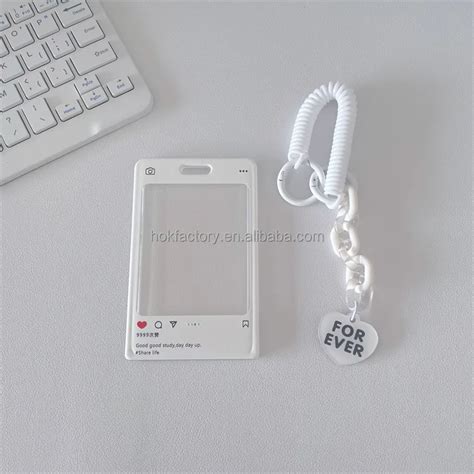 New Custom Design Pc Acrylic Photocard Holder Kpop Photocard Card