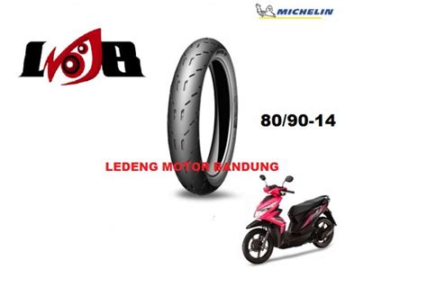 Jual Michelin 80 90 14 Pilot MotoGP Motor Matic Ban Soft Compound