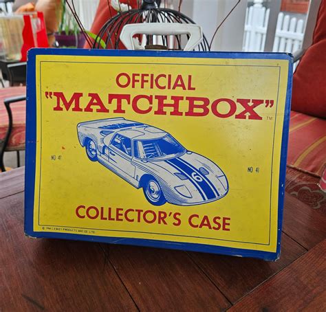 Vintage Matchbox Collector's Case 1966 With Cars - Etsy