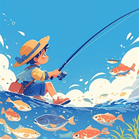 Premium Vector Summer Fishing Derby Poster