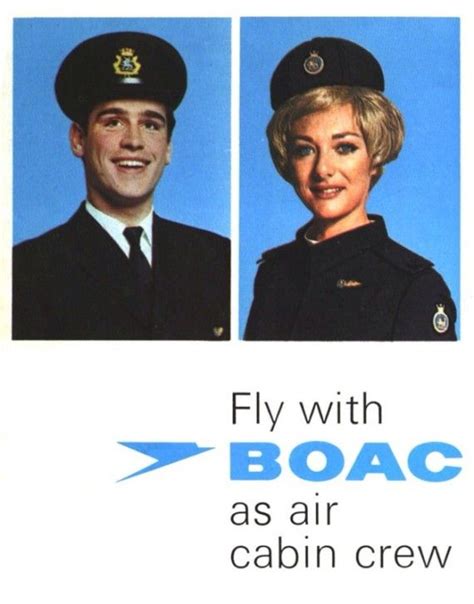 Boac Cabin Crew Brochure British Airline Cabin Crew Airline Cabin Crew