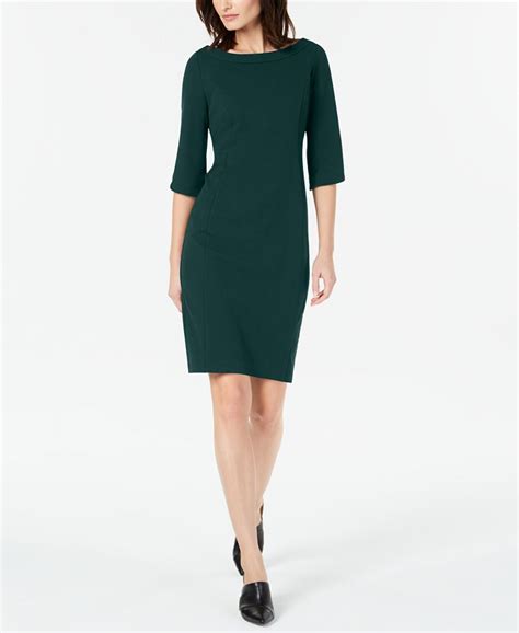 Calvin Klein Tulip Sleeve Sheath Dress Macys