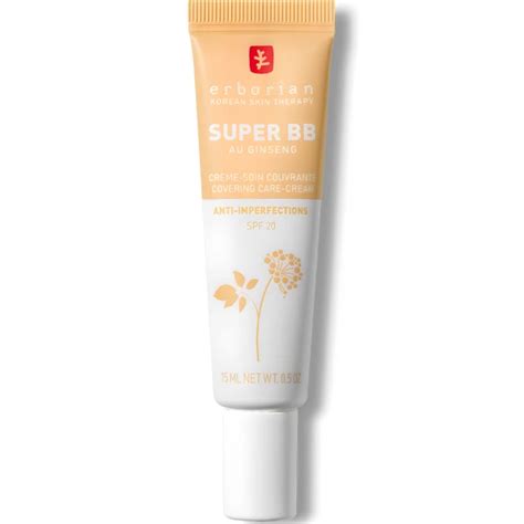 Купить Super ВВ крем для лица Натурально бежевый 15 мл Super BB Nude 15 от бренда Erborian