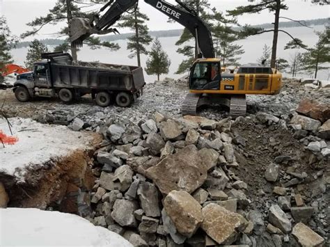 Drilling Blasting And Rock Removal Parry Sound And Muskoka Hall