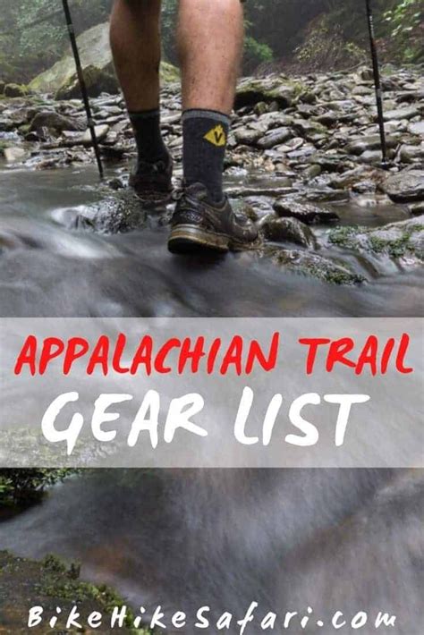 Appalachian trail at gear list 2023 – Artofit