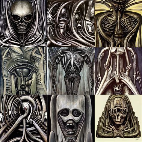 Artwork By H R Giger Stable Diffusion