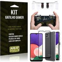 Kit Armyshield Samsung A22 5g Gatilho Gamer KaBuM