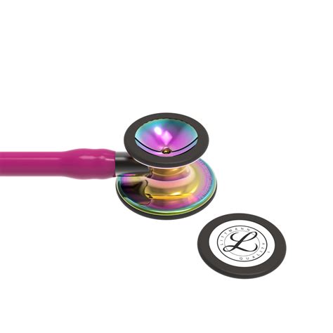 3m Littmann Cardiology Iv Stethoscope Rainbow Chestpiece Raspberry