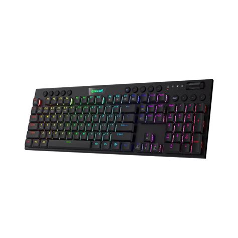 Redragon K Horus Wireless Rgb Ultra Thin Mechanical Gaming Keyboard