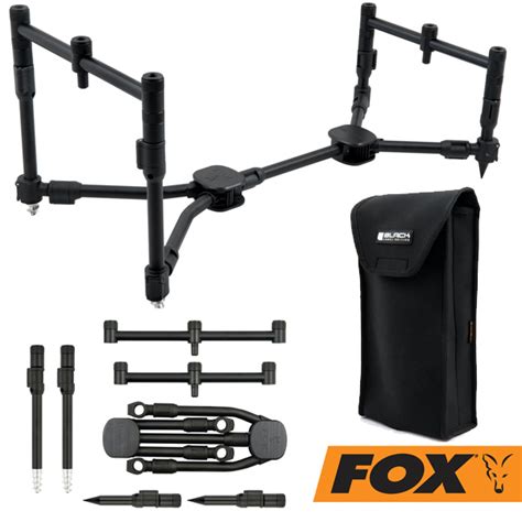 Fox Black Label Qr Rod Pod Complete Kit Anglerwelt Net