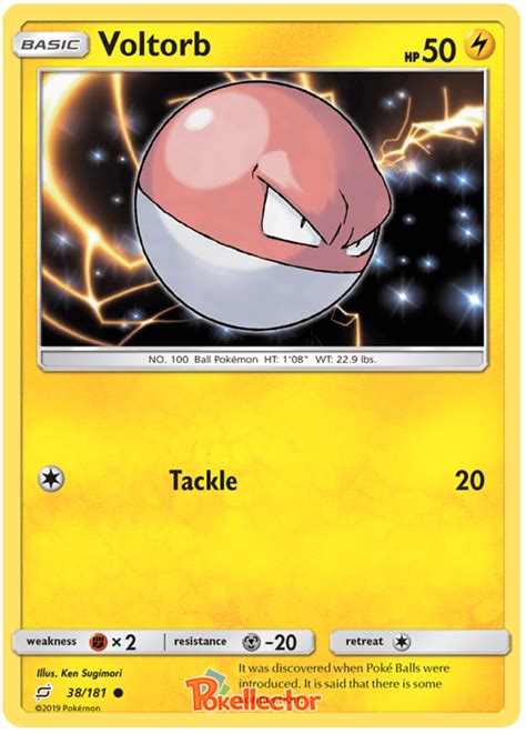 Voltorb - Team Up #38 Pokemon Card