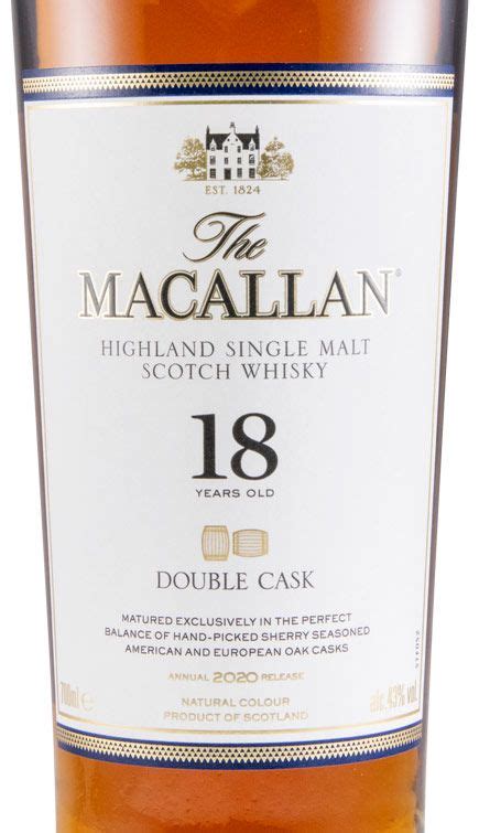 Macallan 18 Anos Double Cask Engarrafado Em 2022 Garrafeira D Alvalade