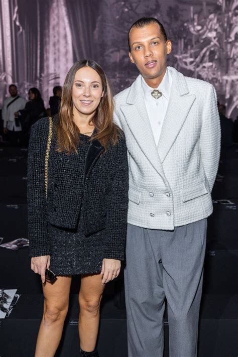 IN THE PICTURE. Stromae and wife Coralie attend Chanel fashion show ...