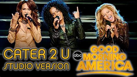 Cater 2 U Studio Version Good Morning America Audio YouTube