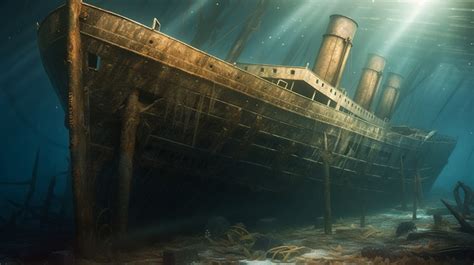 Titanic Pictures Underwater Bodies