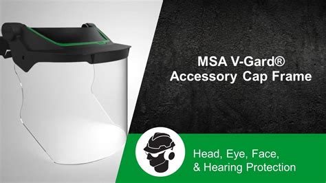 Msa V Gard® Accessory Cap Frame Youtube