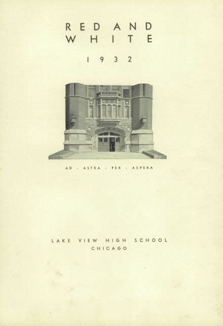 Explore 1932 Lake View High School Yearbook, Chicago IL - Classmates