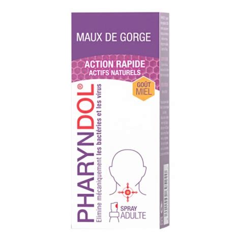 Pharyndol Maux De Gorge Spray Buccal Adulte 30ml 81629