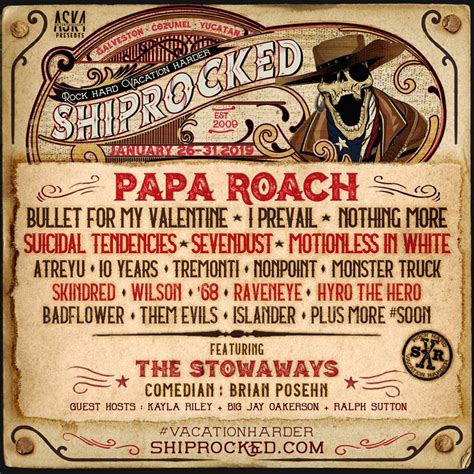 Shiprocked 2019 Lineup Zrock