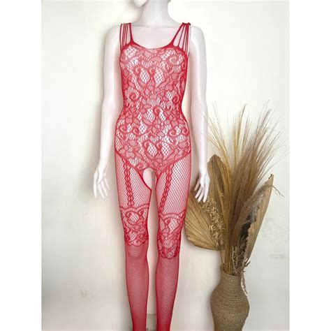 Jual LUCIIN Body Stocking Lingerie Bahan Lace Model Full Body Shopee Indonesia