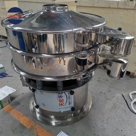 Compact Design Rotary Vibrating Sieve UF600 With High Efficiency