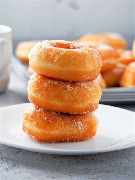 Basic Fried Donuts | Fried donuts, Doughnut recipe easy, Homemade donuts