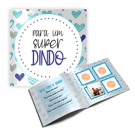 Lbum De Figurinhas Para A Dinda Madrinha Guardar Os Melhores Momentos