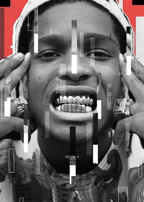 Asap Rocky 25 Digital Art By Kha Dieu Vuong Pixels