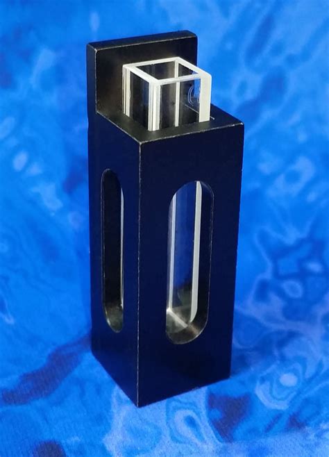 Type 4 Micro Fluorescence Cuvette With PTFE Cover Lightpath 5mm