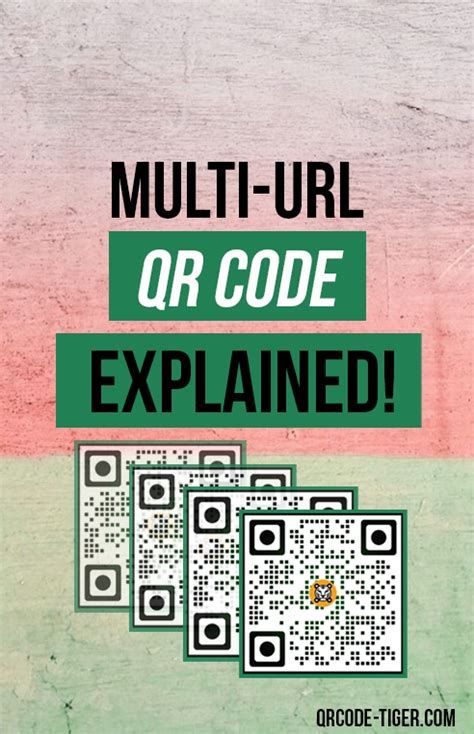 A Dynamic Qr Code Redirects You Only To One Url With A Multi Url Qr Code You Could Create A Qr