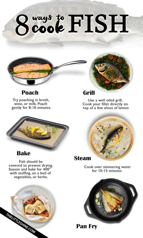 8 Easy Ways to Cook the Most Delicious FISH - The Little Shine