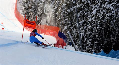 Lake Louise Sotto La Neve Cancellata La Seconda Prova Della Discesa