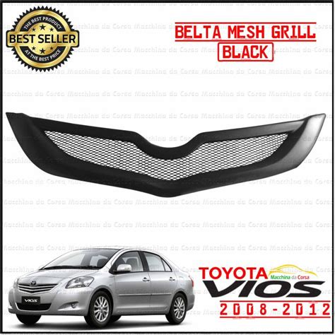 Toyota Vios Mesh Type Belta Grill Matte Black Lazada Ph